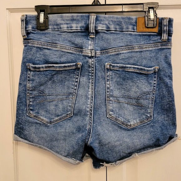American Eagle Next Level Stretch Curvy Hi Rise Shortie Shorts, Ladies Size 4 - Picture 6 of 6